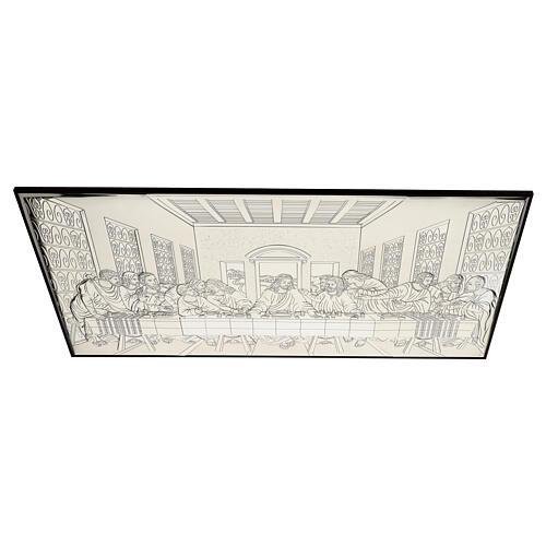 Bilaminate Bas-Relief Last Supper, 45x90 cm 3