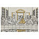 Bilaminate Bas-Relief Last Supper with Golden Details, 45x90 cm s2