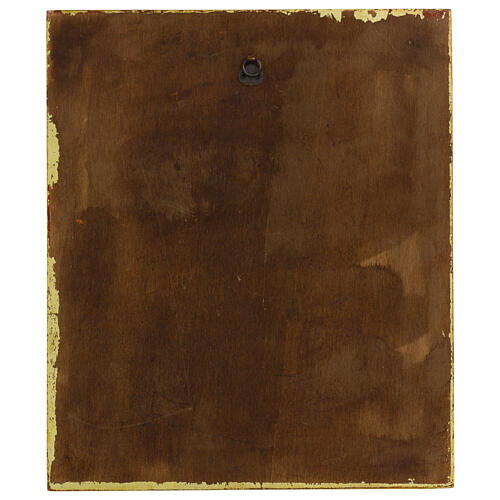 Madonna of the Goldfinch Raphael blue frame 38x32 cm retouch Bottega Tifernate 6