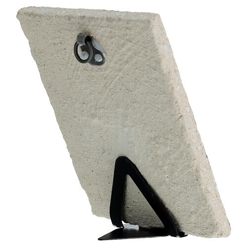 Batismo de Cristo detalhe Perugino 12x16 cm retouch Bottega Tifernate 2