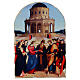 Sposalizio della Vergine 18x24 cm Raffaello Bottega Tifernate essential s1
