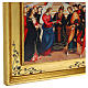 Marriage of the Virgin retouch gold frame Raffaello 12x16 cm Bottega Tifernate s2