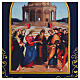 Los desposorios de la Virgen Rafael 18x24 cm Bottega Tifernate marco azul essential s4