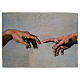 Creation of Adam by Michelangelo, Bottega Tifernate, detail with essential finish, 12x16 in s1