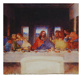 The Last Supper 28x40 cm Leonardo Bottega Tifernate essential