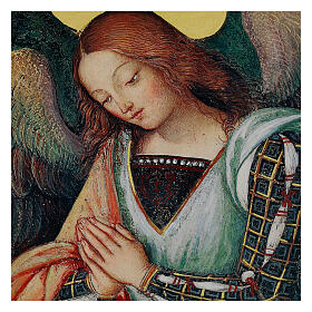 Angel Pinturicchio 18x24 cm retouch Bottega Tifernate particular