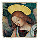 Ángel 9x9 cm Pinturicchio retouch Bottega Tifernate detalle s1