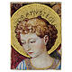 Choir of angels by Gozzoli, retouched detail, 5x6 in, Bottega Tifernate s1