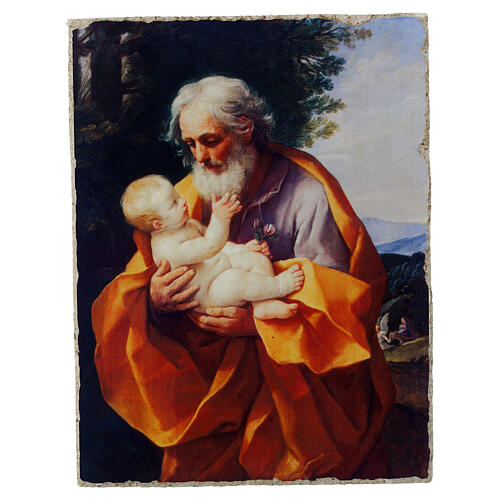 St. Joseph by Guido Reni, essential finish, 5x7 in, Bottega Tifernate 1