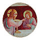 Last Supper by Fra Angelico, d. 2.5 in, Bottega Tifernate, essential finish s1