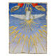 Baptism of Christ by Leonardo, 3.5x5 in, Bottega Tifernate, detail with gold retouch s1