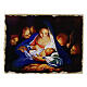 Nativity Carlo Maratta square 9x12 cm Bottega Tifernate s1