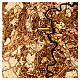 Wooden relief map of Rome, Jubilee 2025 limited edition, 14x14 in s2