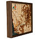 Mapa madera relieve Roma Jubileo 35x35 cm ed limitada s7