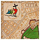 Wooden Relief Map of the Vatican with Limited Edition Jubilee Logo 35x35 cm s2