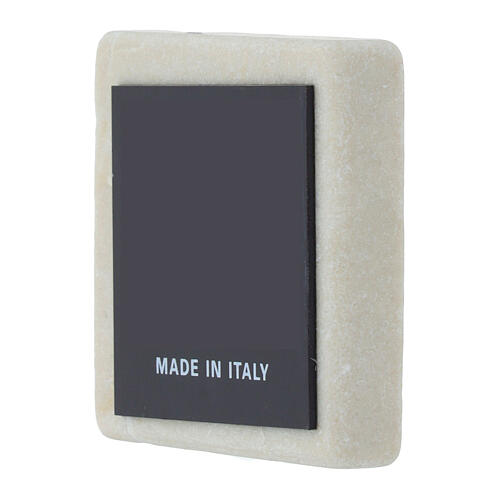 Calamita logo Giubileo 2025 marmo 5x5 cm Editrice Bella Immagine 2