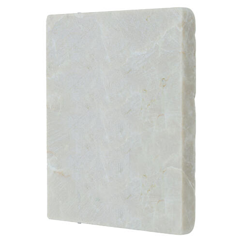 Cadre marbre logo Jubilé 2025 Peregrinantes in Spem 10x10 cm Éd. Bella Immagine 2