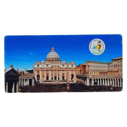 Magnet Jubiläumslogo 2025 Basilika San Pietro 5x10 cm Editrice Bella Immagine 1