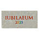 Rectangular magnet Iubilaeum 2025 marble 5x10 cm Editrice Bella Immagine s1