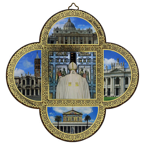 Quadro cruz imagens Jubileu 1