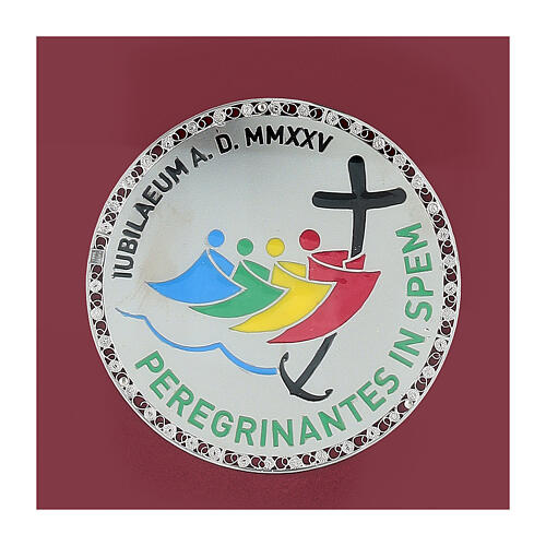 Quadro logo Giubileo 2025 filigrana argento 925 2