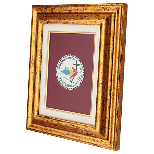 Quadro logo Giubileo 2025 filigrana argento 925 3