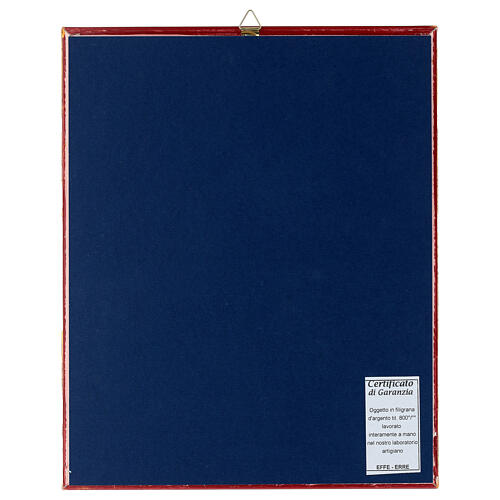 Quadro logo Giubileo 2025 filigrana argento 925 4