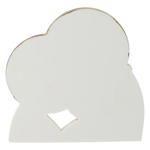 Holy Family sculpture, 3x3 in 4