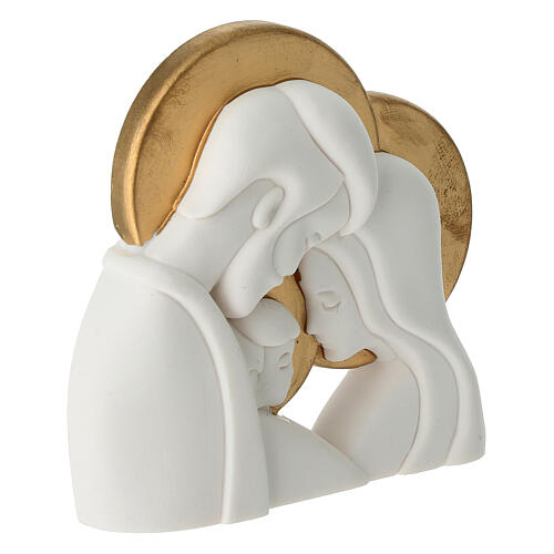 Sculpture Sainte Famille 7x7 cm 3