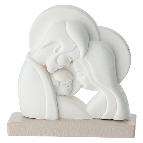 Bomboniera con base Sacra Famiglia 8x9 cm 1