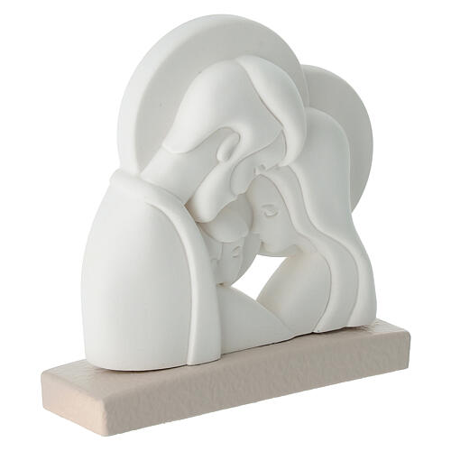 Bomboniera con base Sacra Famiglia 8x9 cm 3