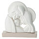 Bomboniera con base Sacra Famiglia 8x9 cm s1