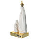 Escultura Virgen de Fátima con niños 7x5x15 cm s2