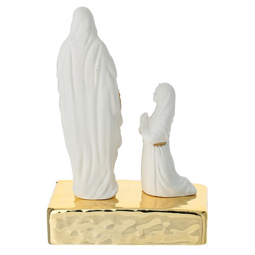 Our Lady of Lourdes sculpture, 3x2x4 in 4