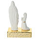 Sculpture Notre-Dame de Lourdes 7x5x11 cm s4