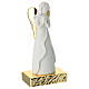 Praying Angel with golden base, 3x2x6 in s3