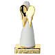 Praying Angel with golden base, 3x2x6 in s5