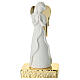 Praying Angel Statue with Golden Base, 7x5x15 cm s1