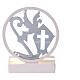 Lampada Cresima argentata LED 13x9 cm s1