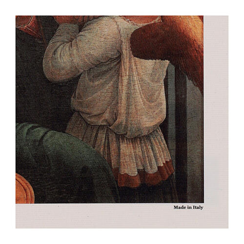 Madonna with Child by Lippi, print on linen canvas, 10x14 in 4