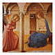 Anunciação Fra Angelico impressão em tela Bottega Tifernate 25x35 cm s2