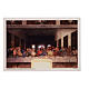 Ultima Cena Leonardo stampa su tela Bottega Tifernate 35x50 cm s1