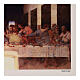 Ultima Cena Leonardo stampa su tela Bottega Tifernate 35x50 cm s4