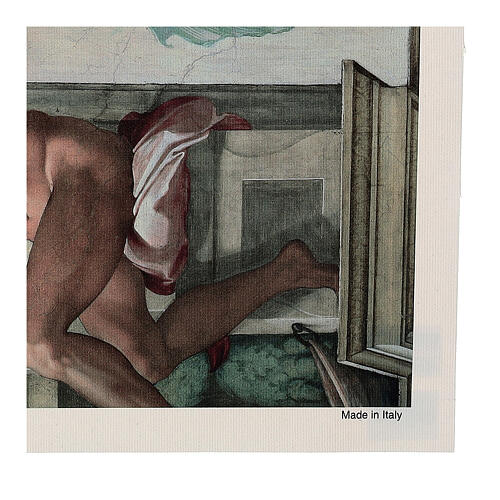 Creation of Adam by Bottega Tifernate, canvas print, 20x28 in 6