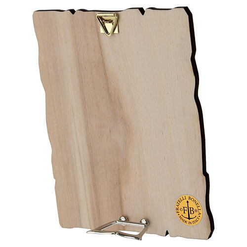 Tavoletta vintage Sant'Antonio 15x10 cm 2