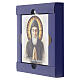 Catholic Ceramic tile with Saint Charbel Makhluf, 10x10 cm s2