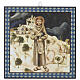 Baldosa San Francisco 20x20 cm mayólica azul s1