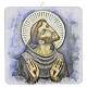 Wooden Picture of Saint Francis 20x20 cm s1
