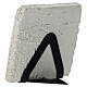 San Francesco Cimabue volto 7x7 cm Bottega Tifernate essential s2