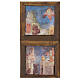 Cross Stories of Saint Francis 36x27 cm Giotto pictography Bottega Tifernate s3